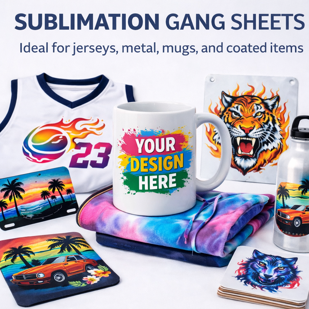 Sublimation Gang Sheet Builder