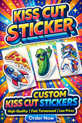 Kiss Cut Stickers